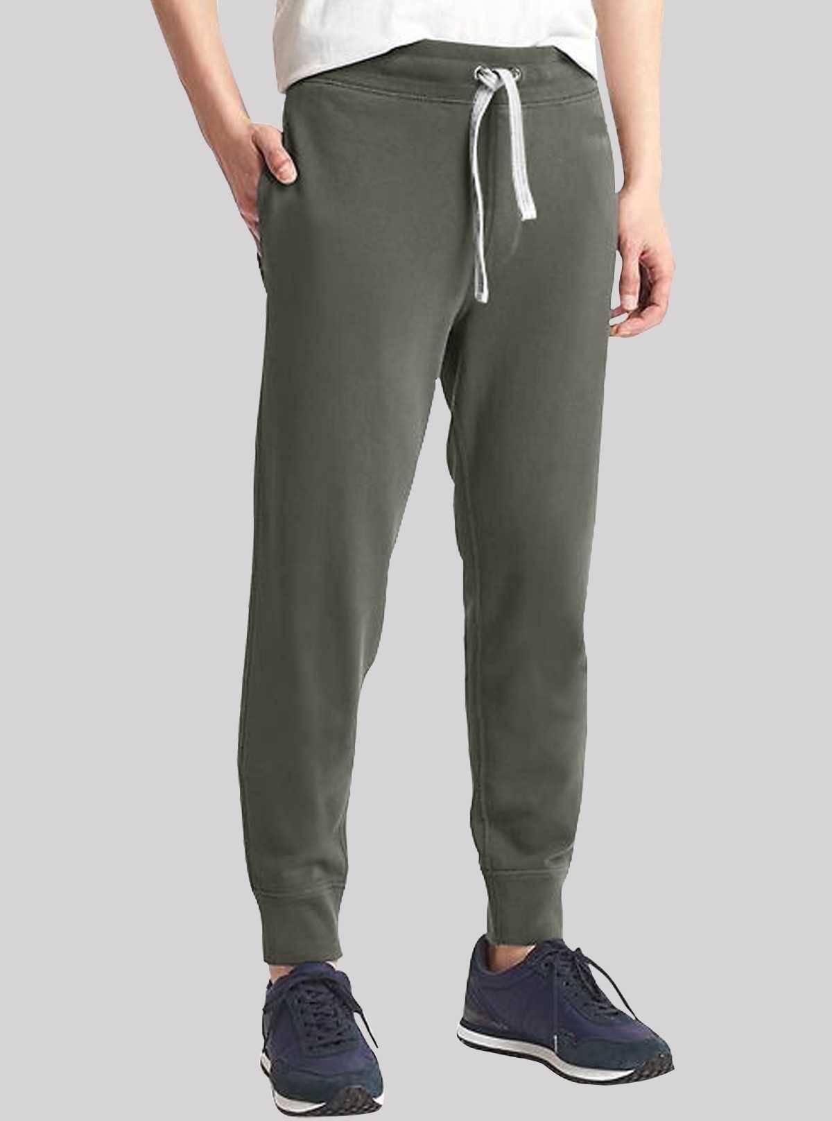 girls grey cuffed joggers