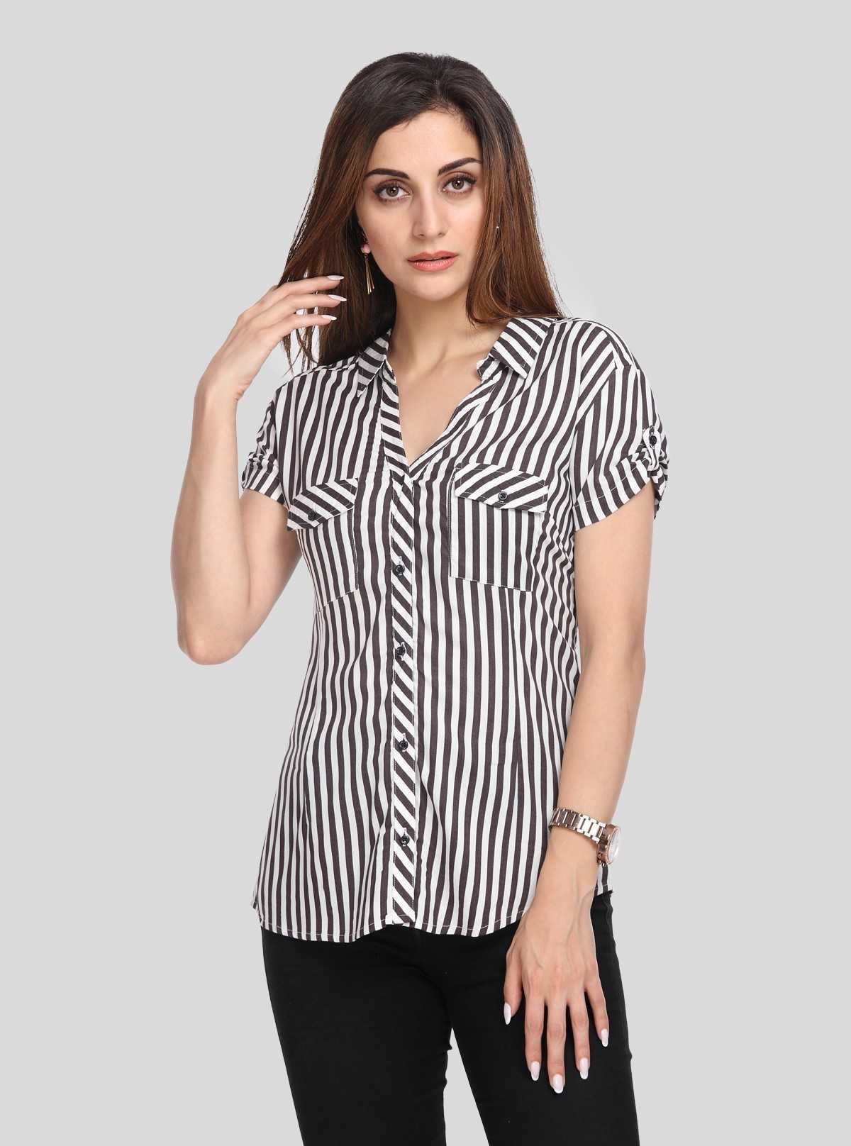 womens stripped shirt