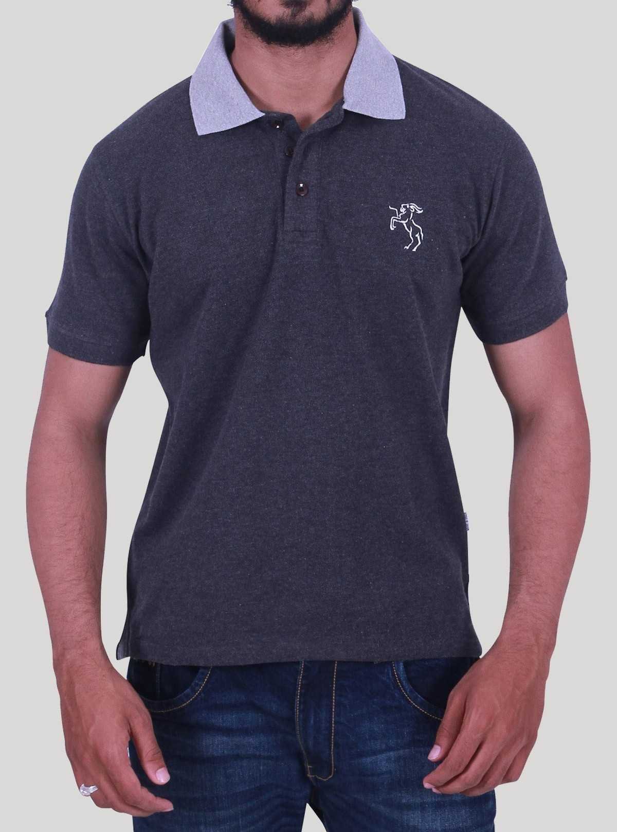 Contrast Collar Dark...