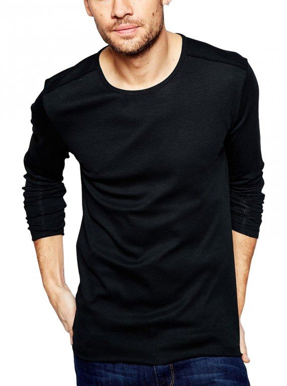 Red Men's Long Sleeve TShirt