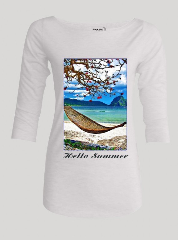 Hello Summer Printed Top