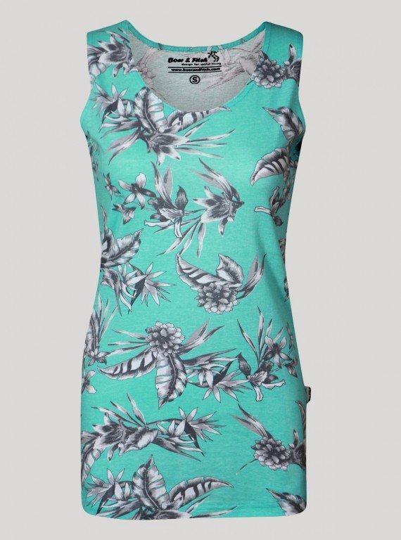 Sleeveless Printed Top