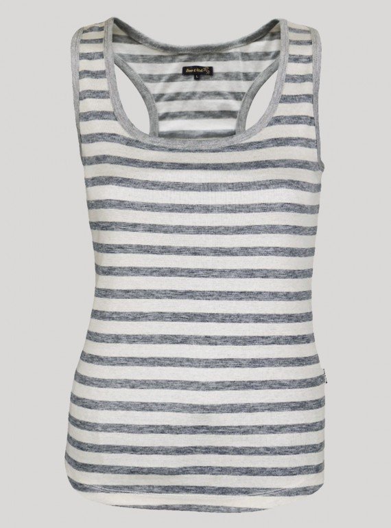 Stripe Melange Tank Top