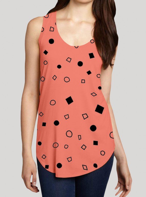 Square Graphic Designer Sleeveless