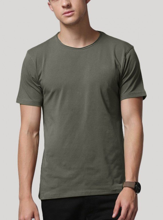 Men's Slub Jersey TShirt - Green