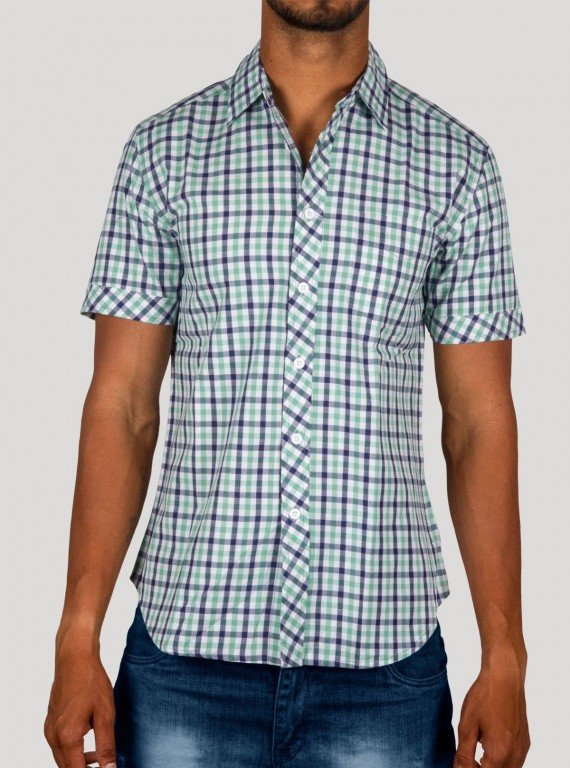Soft Green checkered Shirt