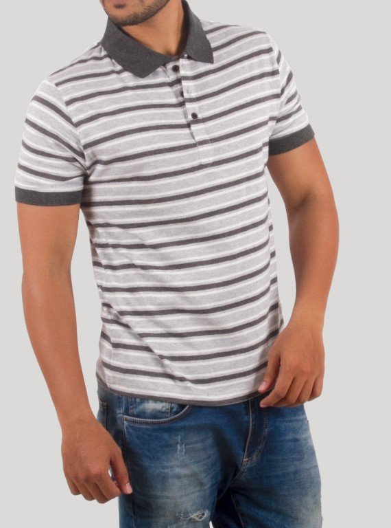 Melange Stripe TShirt