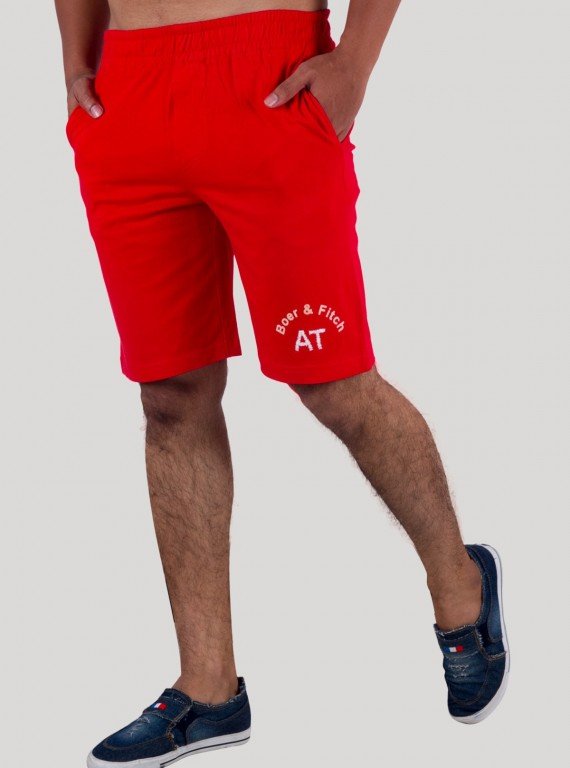 Red Jersey Shorts