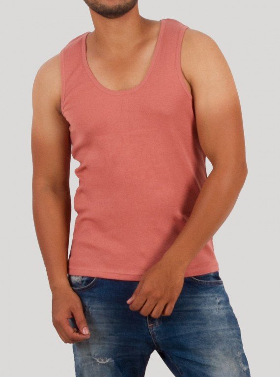 Coral Sleeveless TShirt