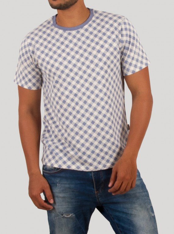 Graphic AOP Round Neck TShirt