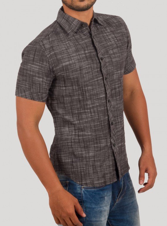 Blended Black Shirt