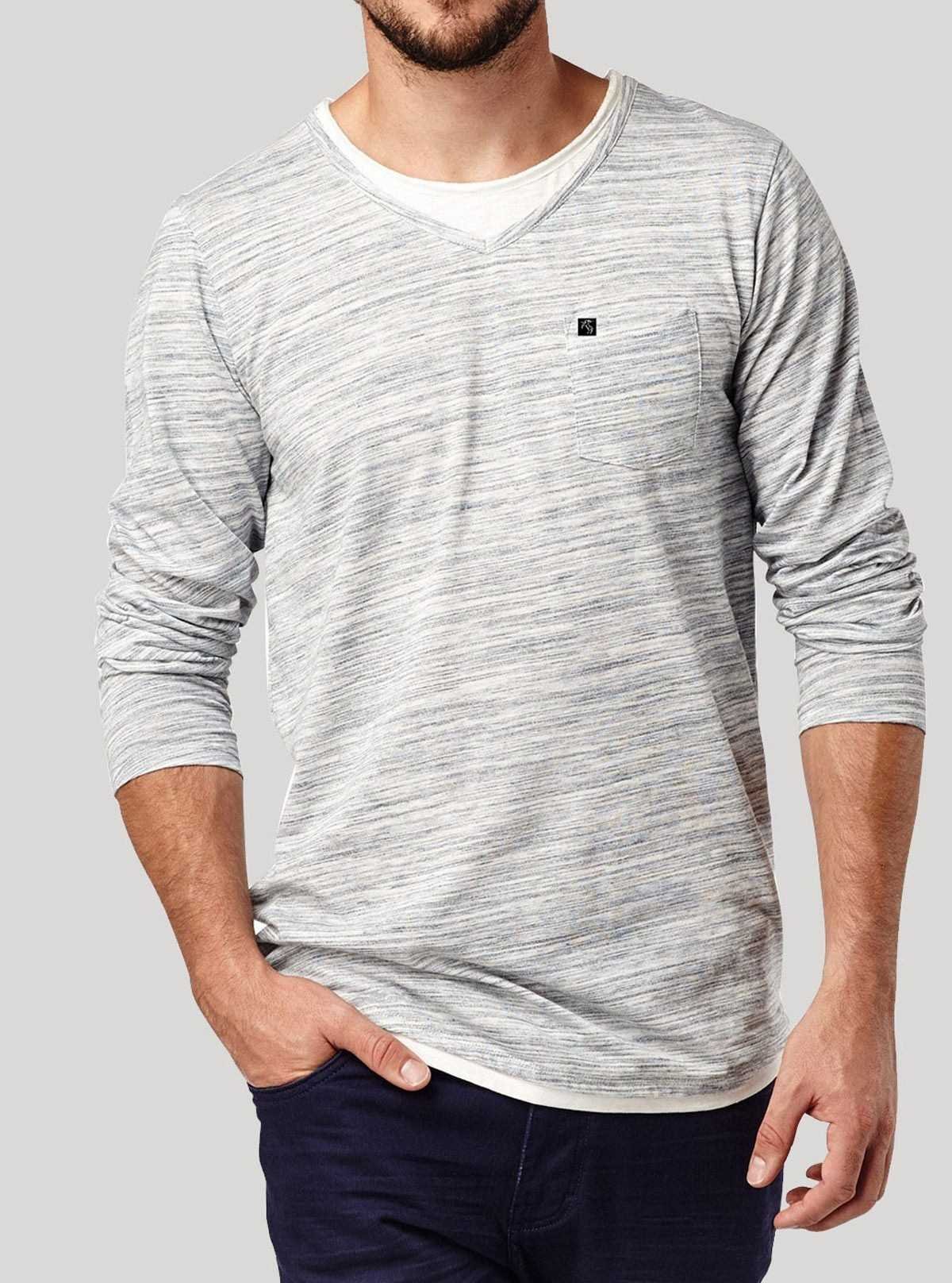 long slub t shirt