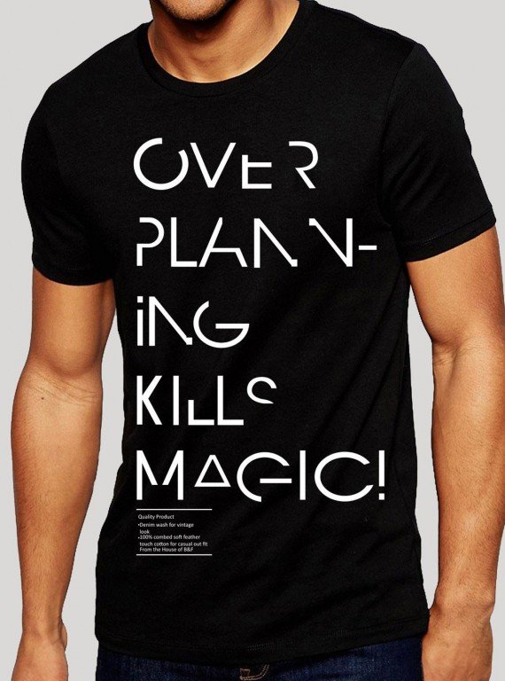 Black Magic Print TShirt
