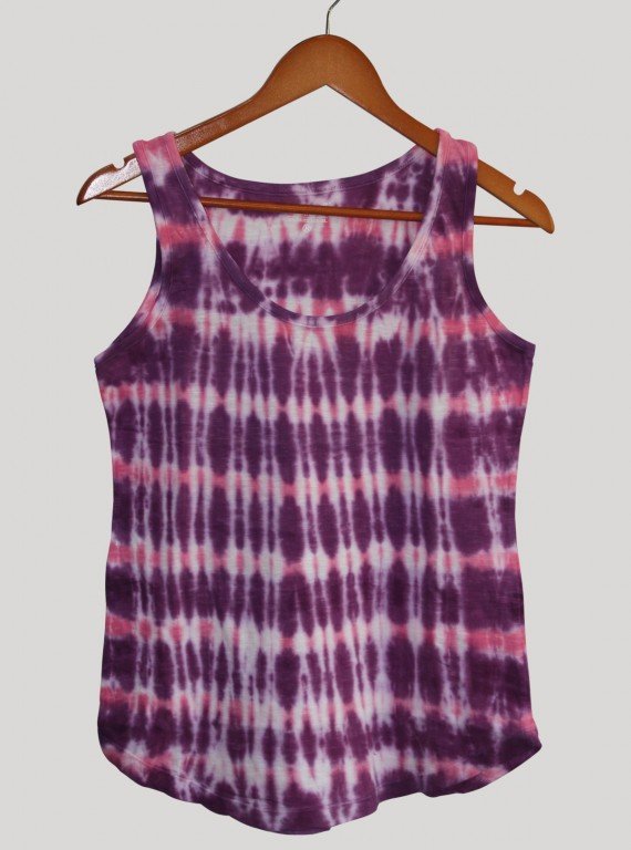 Sleeveless Purple Top