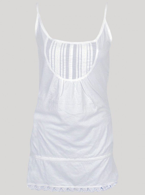 Sleeveless Cotton Top