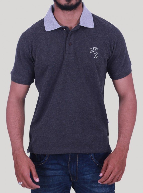 Contrast Collar Dark...