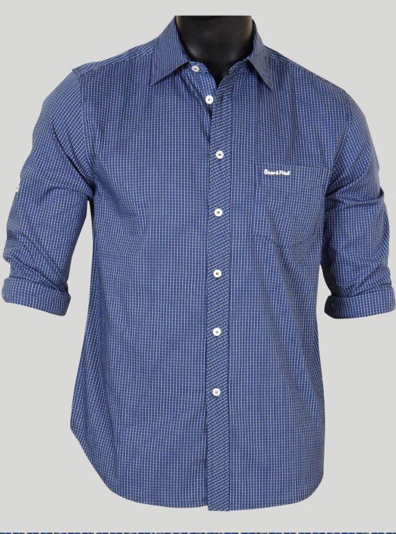 Slim Fit - Ink Blue Shirt