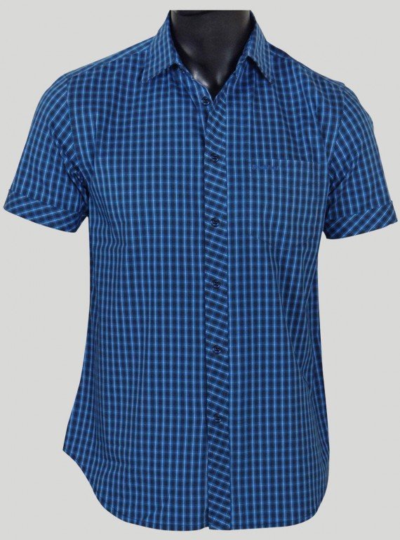 Slim Fit - Ink Blue Casual...