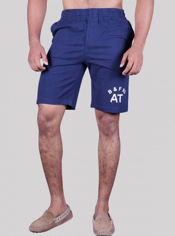 Navy Jersey Shorts