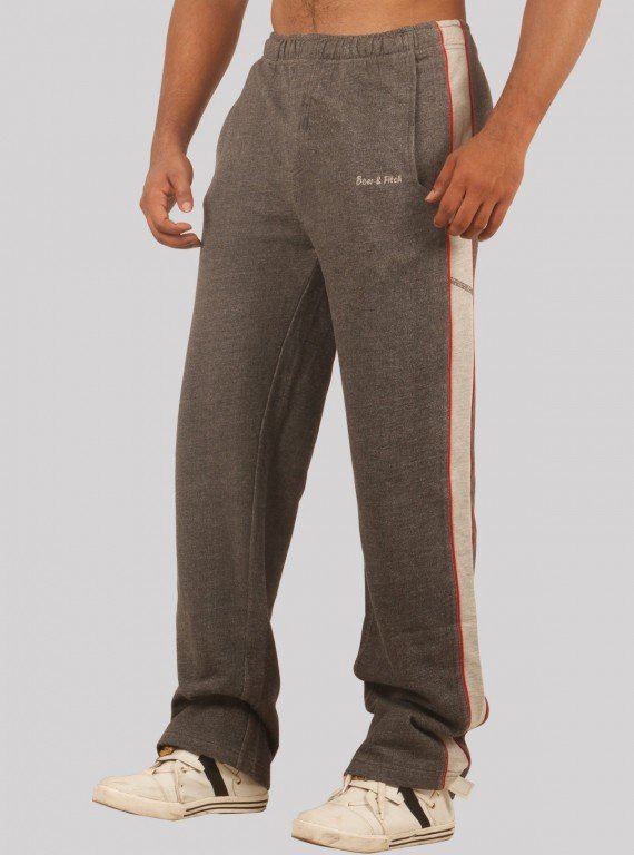 Charcol Melange Track Pants